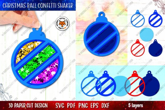 3D SVG Christmas Ball Shaker Review