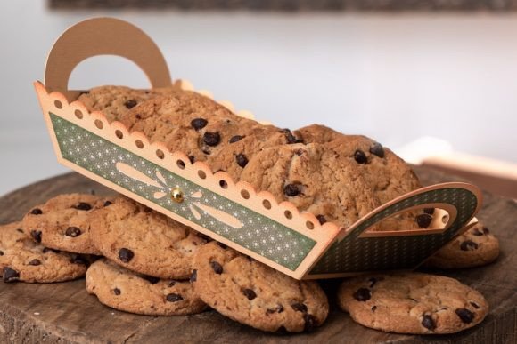 Cookie Snack Tray: 3D SVG Centerpieces