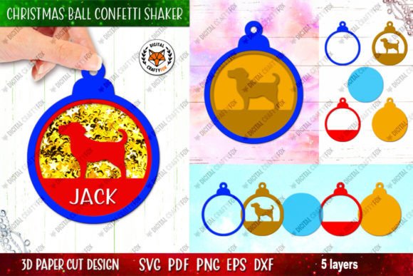 Dog Christmas Ball 3D SVG: A Brand Review