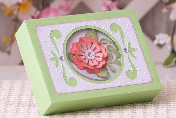 Greeting Card Box: 3D SVG Freebies for Branding