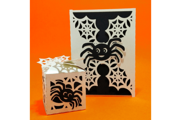 Halloween Spider Card Box Set: 3D SVG Review