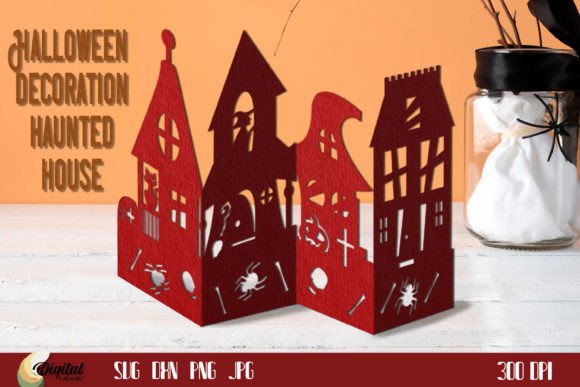 Haunted Houses Paper Cut 3D SVG Shapes Review
