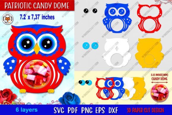 Patriotic Owl 3D SVG: A Brand Designer’s Review