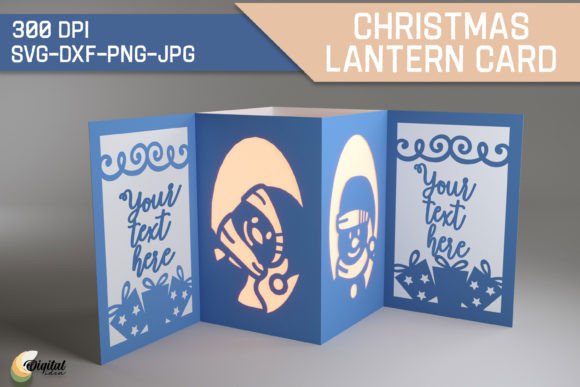 Review: 3D SVG Christmas Lantern Card
