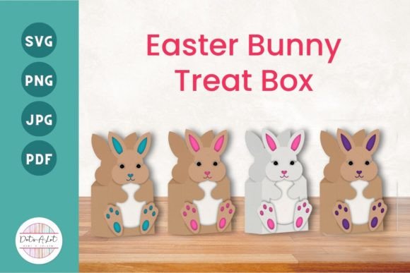 Review: Easter Bunny Treat Box 3D SVG Cut File