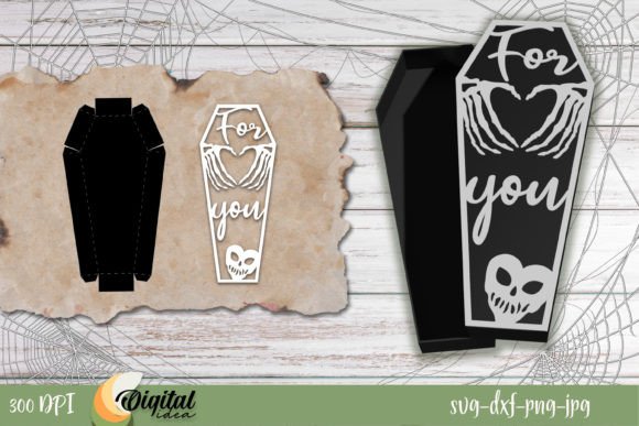 Reviewing Halloween Boxes Coffins SVG 3D Shapes