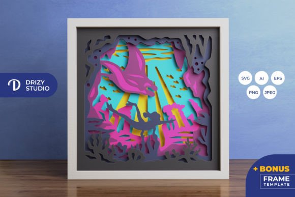 Reviewing the Girl with Big Stingray 3D Shadow Box