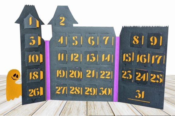 Reviewing the Halloween Countdown Card Design