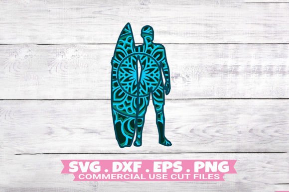Reviewing the Surfer Layered SVG 4 Layer Design