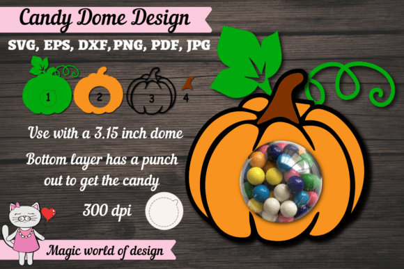 Reviewing the Thanksgiving Pumpkin Candy Dome SVG